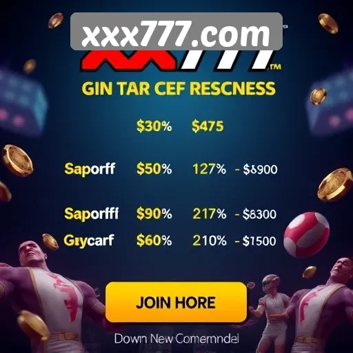 Promosi dan Bonus Menarik di xxx777.com untuk Pemain Baru